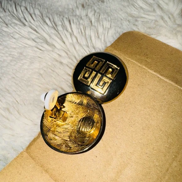 GIVENCHY clip on earrings